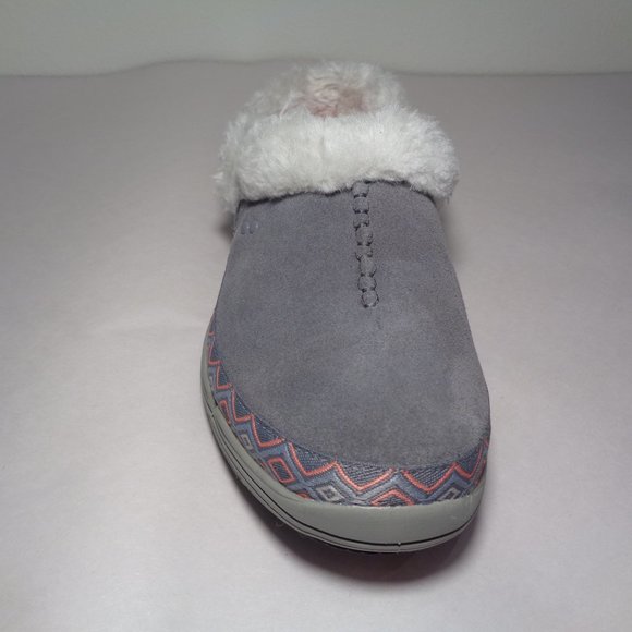 Ryka Size 6.5 M ADVENTURE Charcoal Suede New Clogs - Picture 5 of 13